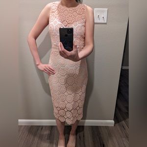 Premier amour lace bodycon dress size 4 women